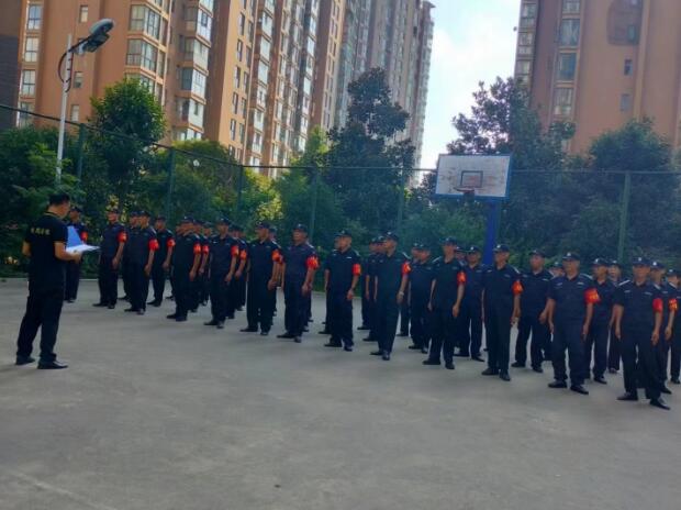 保安定期培訓、定期業(yè)務能力驗收！